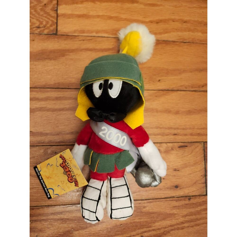 Marvin the Martian Mil-Looney-Um 2000 Bean Bag Plush w/Org Tag